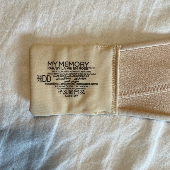 La vie en rose strapless bra - Picture 2 of 2